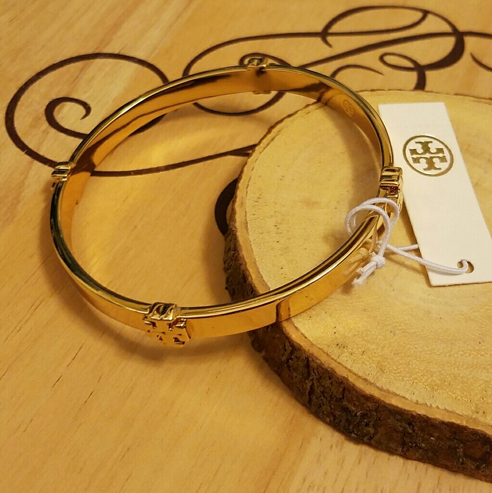 Tory Burch logo bangle - Picture 3 of 3